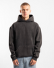 Unisex Heavy Hood - Washed Black