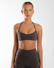Halter Crop - Charcoal