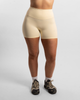 NotYourBasic™ Invisible Scrunch 4" Shorts | Buttercream