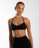 Halter Crop - Onyx