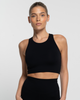 Cropped Tank - Onyx