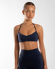 Halter Crop - Navy