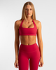 Sculpt Halter Crop - Rosy