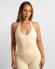V-Halter Tank - Buttercream