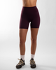 Not Your Basic 6 Inch Shorts - Plum (Invisible Scrunch)