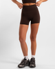 Not Your Basic Shorts - Chocolate (Invisible Scrunch)