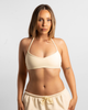 NotYourBasic™ Halter Crop | Buttercream