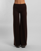 BaseMotion™ Invisible Scrunch Wide Leggings | Chocolate