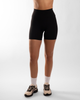 Not Your Basic 6 Inch Shorts - Onyx (Invisible Scrunch)