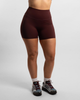 NotYourBasic™ Invisible Scrunch 4" Shorts | Currant