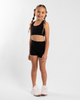 CoreForm™ Kids Hi-Rise Shorts | Onyx