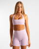 Sculpt Halter Crop - Lilac
