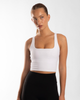 Square Neck Tank - Arctic