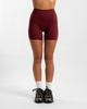 Not Your Basic 6 Inch Shorts - Bordeaux (Invisible Scrunch)