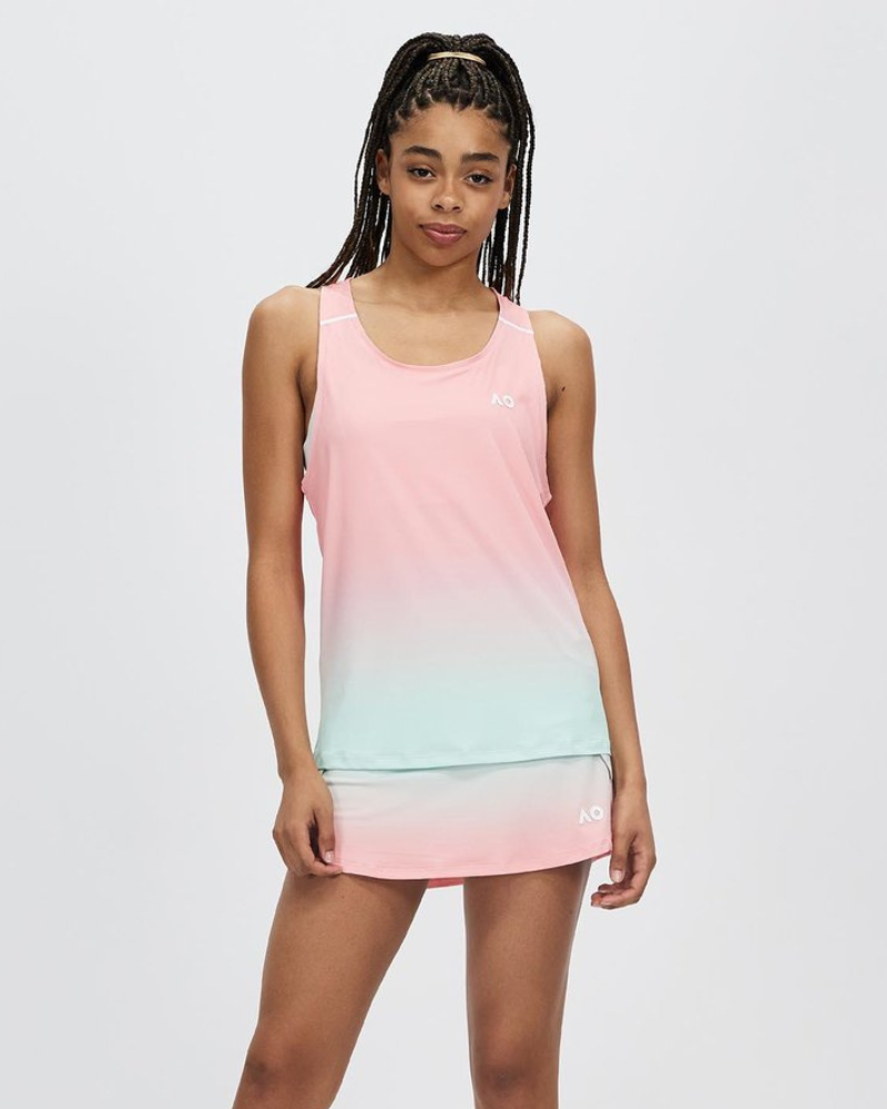 Athletic Tank Top – Sunset Ombre – Cultureopolis